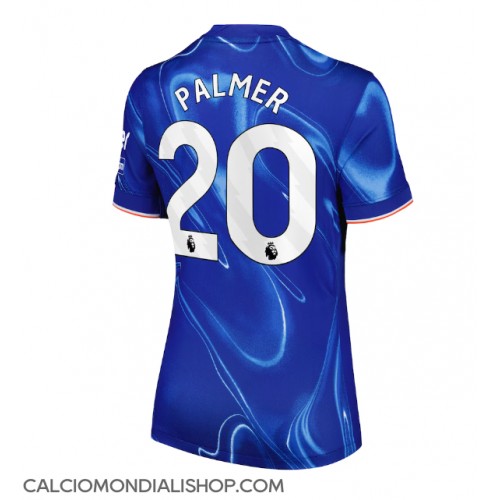 Maglie da calcio Chelsea Cole Palmer #20 Prima Maglia Femminile 2024-25 Manica Corta